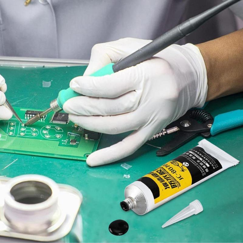 Quick Cure Automotive Sealant 50ml for Car Window Circuit Boards Glass Crack Sealing Fix Silicone Rubber Odorless Adhesive