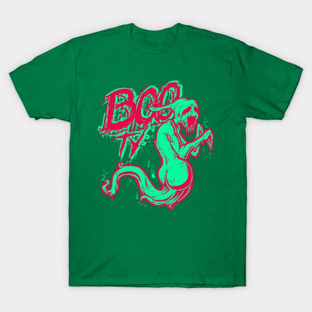 Unisex Fashion TShirt Boo Ty Print 