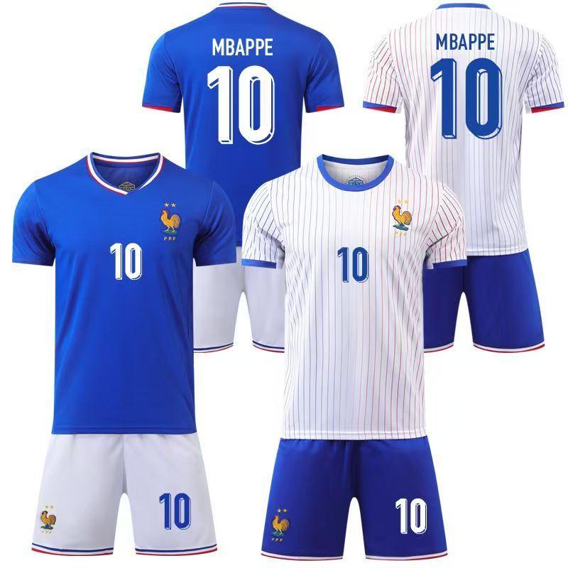 Euro 2024 France Away Strip Mbappe 10