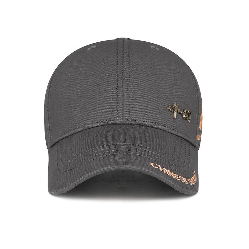 Spring Autumn Embroidered Baseball Cap Men Outdoor Sunshade Cap