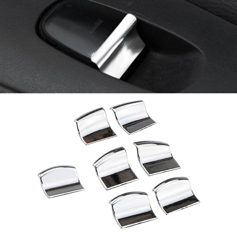 On-off Switch Button Cover Cover Silver Trim Button Chrome For Nissan Brand New Car Glass Lifter Switches Button