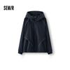 Semir Men's Oversized Fleece Lined Hooded Winter Jacket