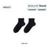 Spring & Summer Boys' Breathable Cotton Socks - Class A, Black & White, Seamless & Durable