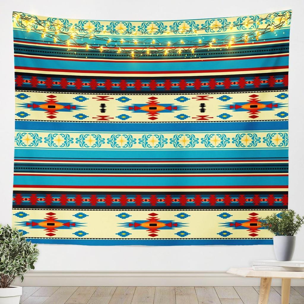 Western Wall Hanging Boho Aztec Wall Tapestry Kids Boys Girls Cowboy Cowgirl Horse Dreamcatcher Tapestry Luxury Southwestern