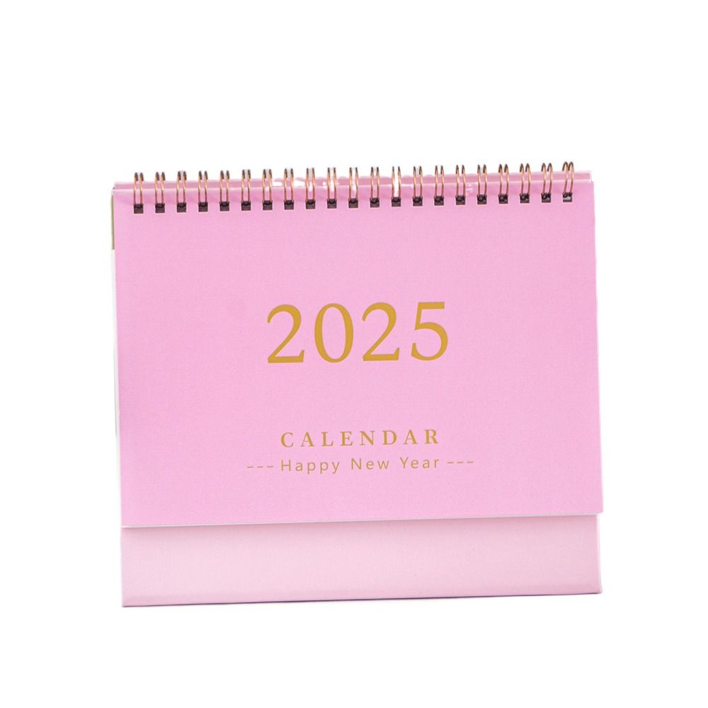 Creative Desktop Calendar 2025 Standing Flip Calendar Simple 2024-2025 Calendar  Gifts
