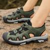 Sandals Men's Summer Mesh High-end Beach Shoes Men's Teen Breathable Beach Shoes Casual Hollow Hollow Shoes