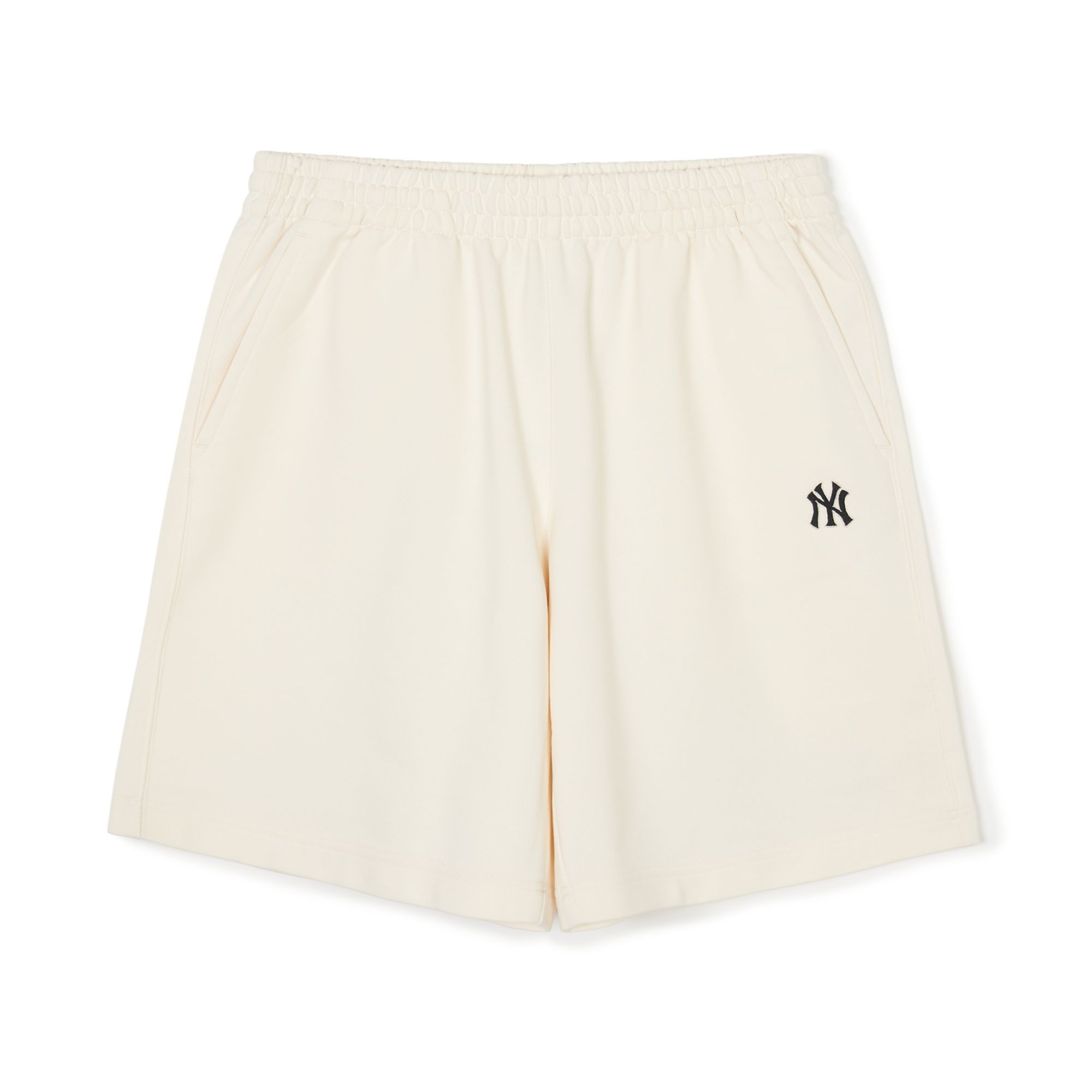 

New MLB New York Yankees Casual Shorts Unisex Cream 3ASPB0343-50CRD XS