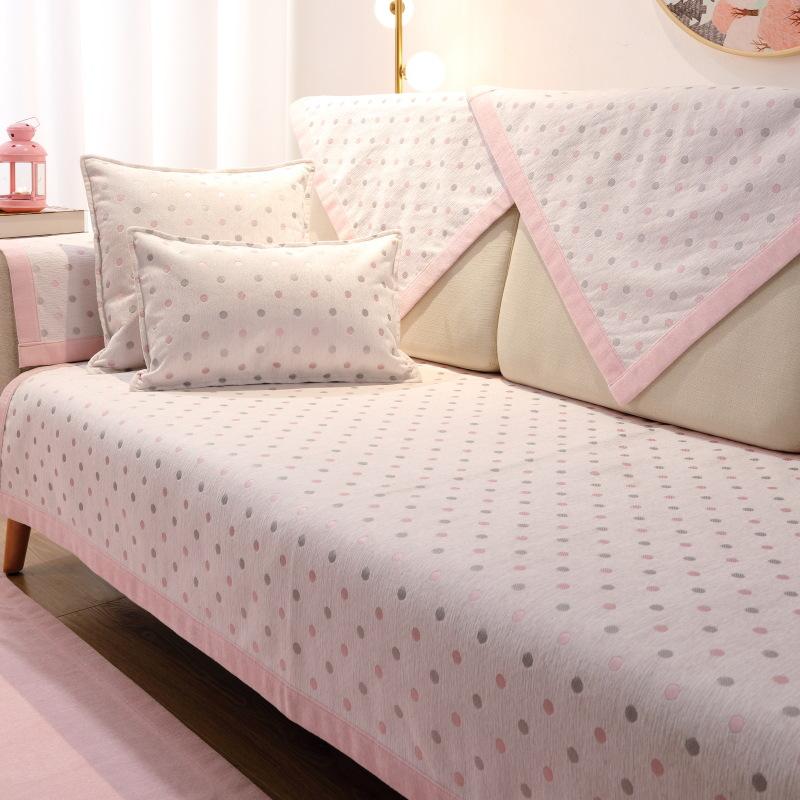 All-season Chenille Non-slip Sofa Cover Cover Nordic Simple Modern Cushion Armrest Cover Full Backrest Cover