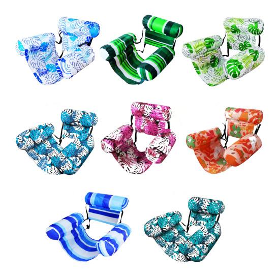 Inflatable Pool Floats for Adult, Thicken PVC Floating Lounge Chair, Blow Up Pool Noodles for Swimming Pool, Lake, Beach Summer Party