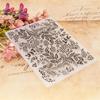 Textured Embossing Folder for Card Making Flower Leaf Pattern Scrapbooking Templates for Journal Photo Album Decoration