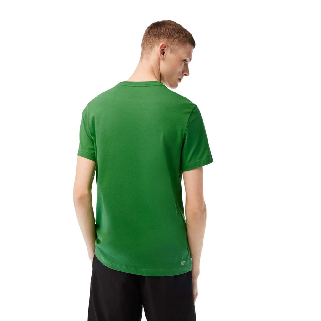 Lacoste Mens Quick Dry Crew Neck T-Shirt
