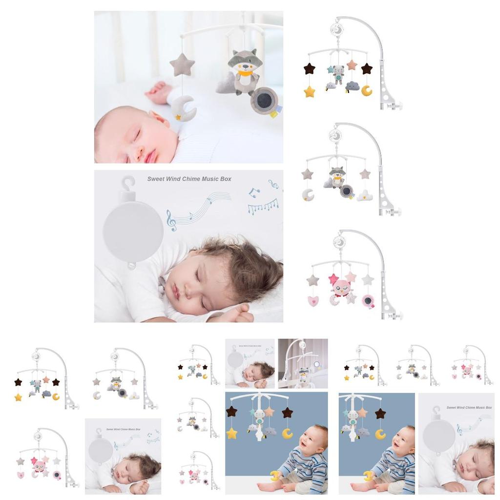 Baby Bett Mobile Spielzeug Drehendes Musikalisches Krippenrassel Für 0-1 Jährige Keine Batterie Erforderlich China Hersteller