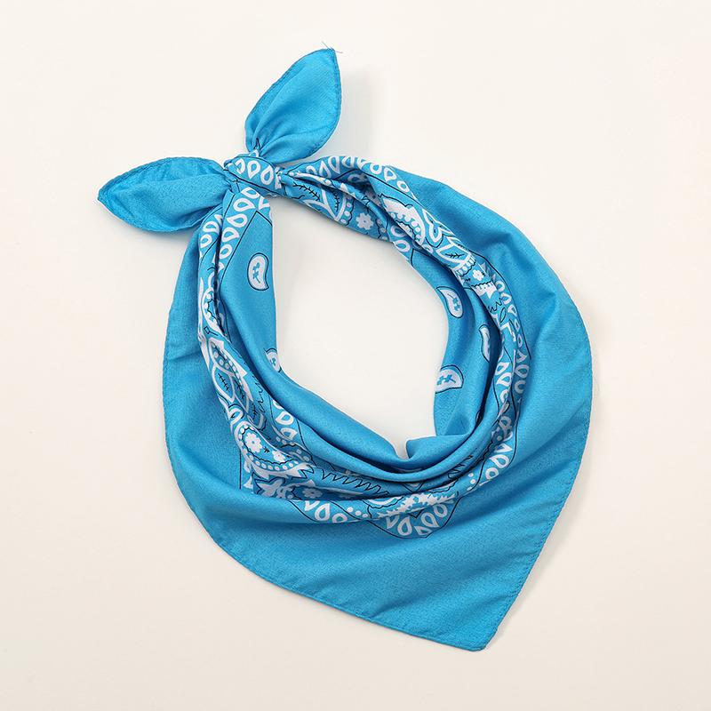 Bohemian Print Bandana Paisley Printed Headbands Hiphop Kerchief Outdoor Unisex Headband Wrist Wraps Face Mask Handkerchief