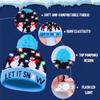 Flashing LED Christmas Beanie Knit Hat Winter Snow Cap Light Up Knitted Cap Holiday Party Favors for Adults