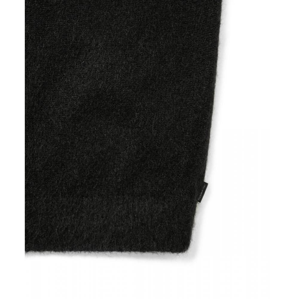 Thisisneverthat Hairy Knit Cardigan Black