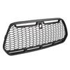 Mesh Front Bumper Upper Grille BK31 17B968 ADW Sturdy Front Grill Anti Impact ABS Replacement for Transit MK8 2014 2018
