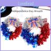 Atemberaubender Unabhängigkeitstag-Kranz mit Schleife zur festlichen Heimdekoration