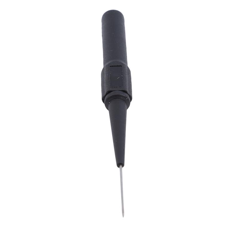Test Lead Probe Stainless Steel Needle Jack For Connector Multimeter Tool