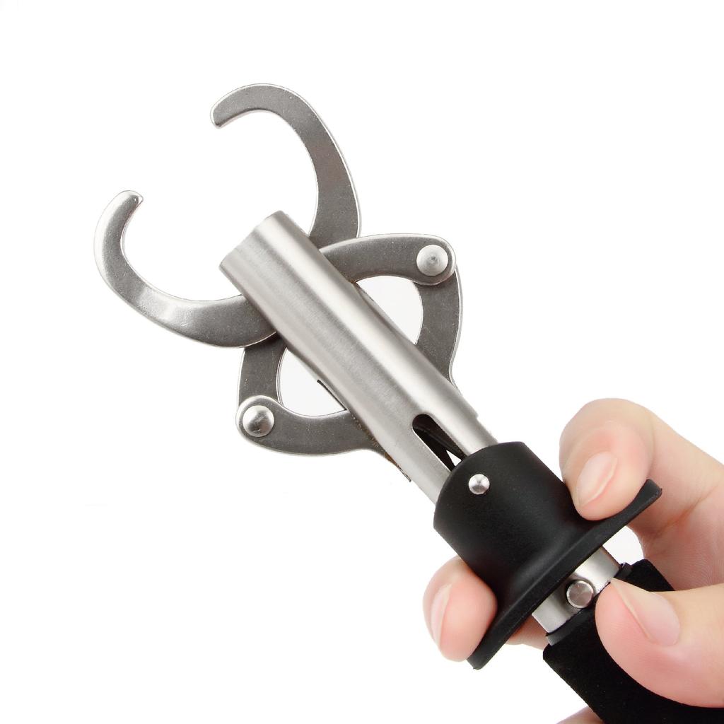 CRAZY SHARK Fish Fish Fish Lightweight Fish Stainless Portable Grip, Catcher, Grabber, Gripper, Steel, Multi-Function Tool,