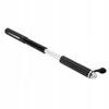 Shrader Presta tire pump with hose, aluminum bottle mount