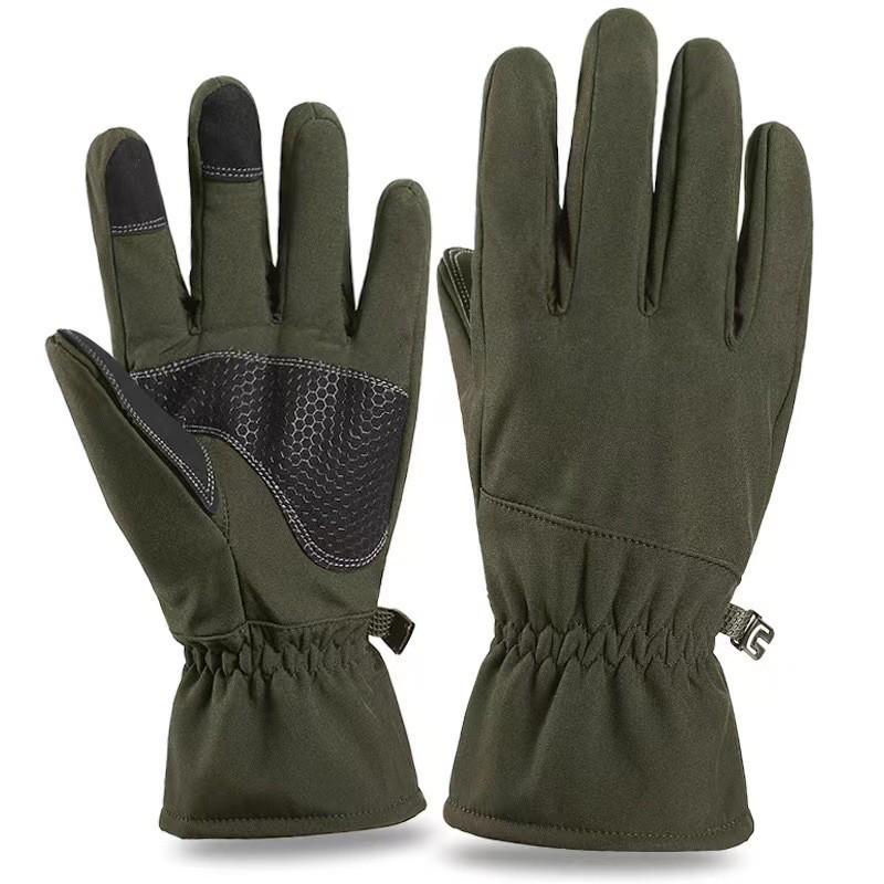 Camouflage Winter Ski & Cycling Non-slip Waterproof Touchscreen Gloves for Men & Women Large