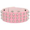 DIEZI Punk Vintage Gothic Goth Men Wrap Bracelet For Women Harajuku Black PU Leather Rivet Charm Bracelet Bangles Jewelry