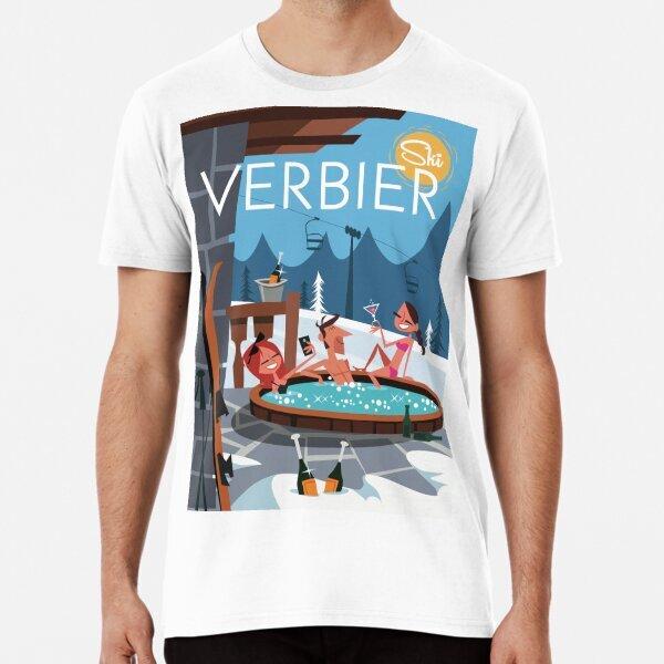 Ski Verbier Poster T-Shirt S