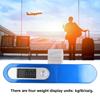 Electric Baggage Hanging Scale OCD 16 50kg 110lb with Kg Lb Oz G LCD DisplayBlue