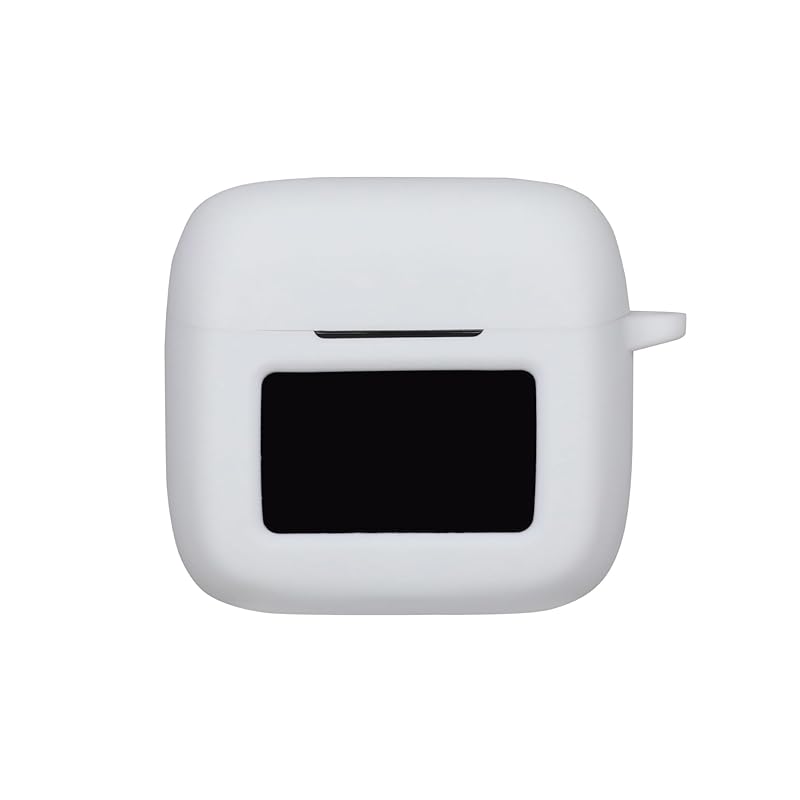 

[musashino LABEL][JBL Tour Pro Silicone cover for 3 (white)] Made of silicone protective cover Can be charged while wearing Smart touch display can be