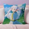 FFrieren Beyond Journeys End  Cushion Cover Car Throw Pillow Case For Sofa Car Christmas Gift 40x40cm 45x45cm