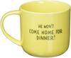 Yamaka Shoten MOOMIN Little My Microwave and Dishwasher Moomin Nordic Day Wedding Made in Mug, Design, Yellow, Approx. 350ml, Safe, Merchandise,
