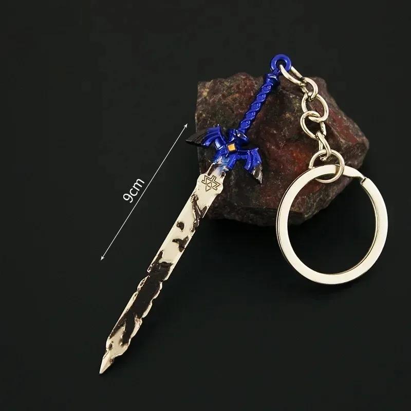 TheTears of The Kingdom Keychains Activity Peripheral Weapon Model Pendant Accessories Ornament Craft Present Playthings designed for Boys Collection