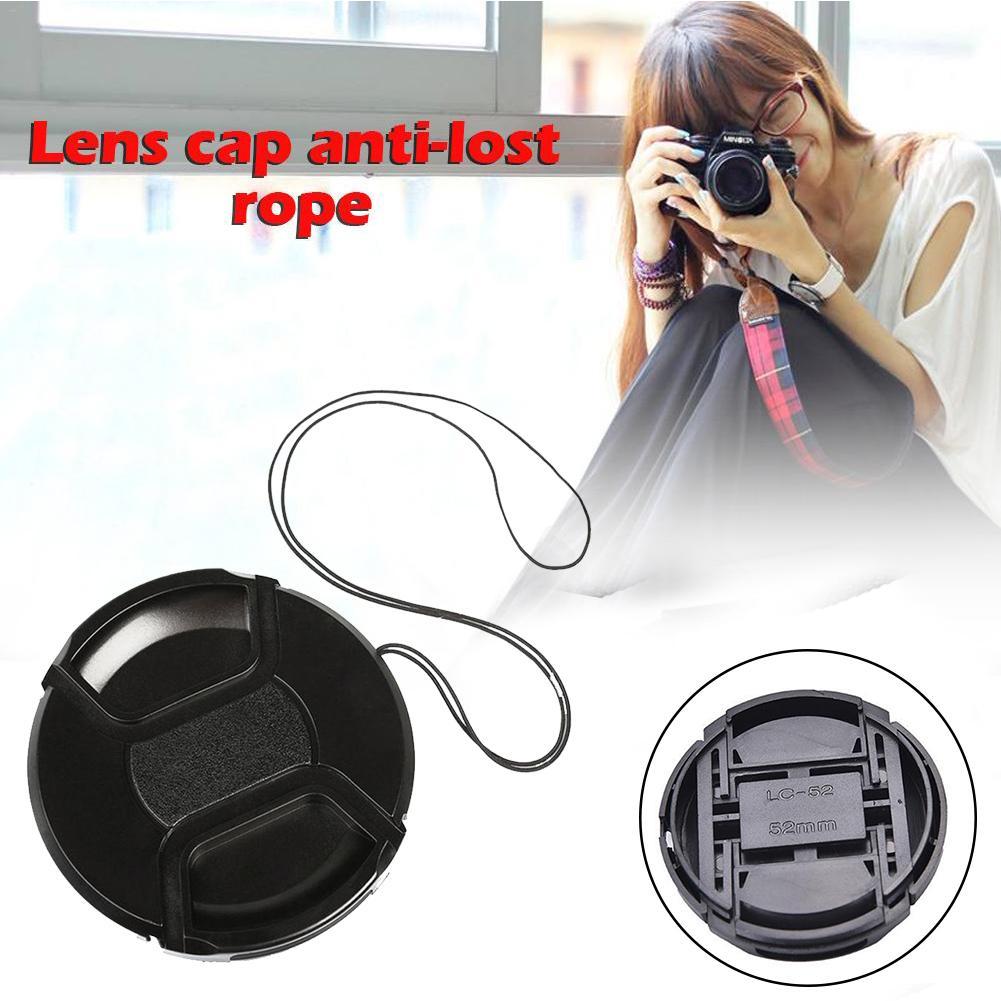 Camera Lens Cap Holder Cover Len Cover For Canon Nikon Sony Olypums 52mm Protection Cover DSLR Camera Lenses Cover