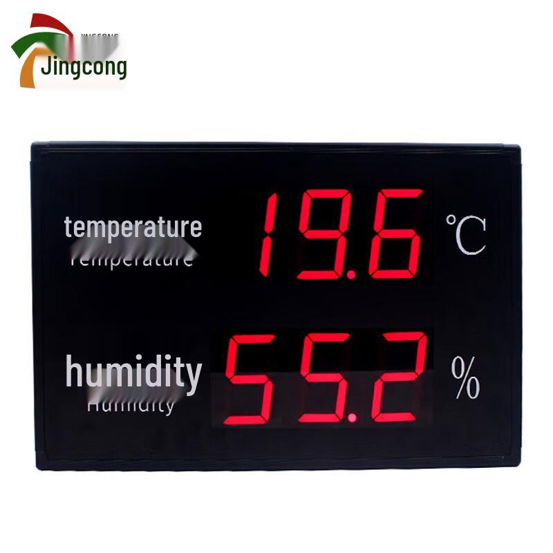 

Jingcong 4-inch LED Digital Temperature and Humidity Display
