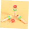SAFIGLE Set of 2 Wooden X X Kids Skill Kids Kendama Cup Preschool Birthday Gift for Cup and Ball Versatile and Convenient Design Kendama, 12.8 3.7