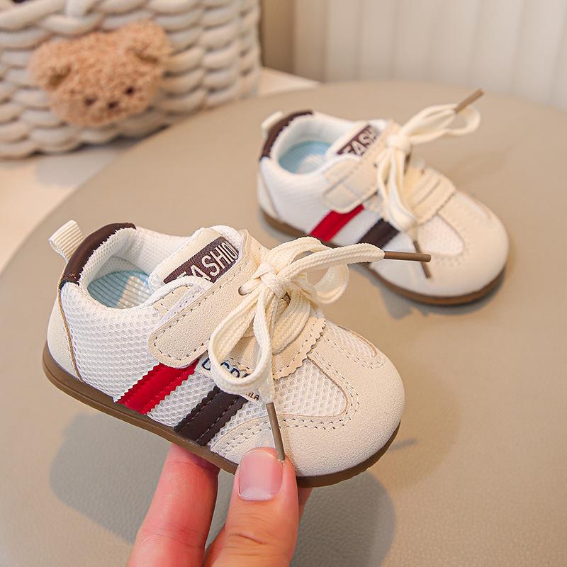 

2025 Baby Walking & Running Shoes for Boys & Girls - Fashionable, Breathable, Non-slip Sports Footwear 16-20 5 pairs per hand рожевий