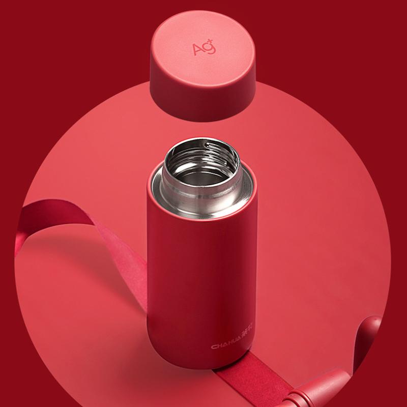 Mini Lippenstift Thermos Tasse Weibliche Tragbare Persönlichkeit Trend 316 Edelstahl Wasser Tasse Mund Tasse Warme Tasse Tasse