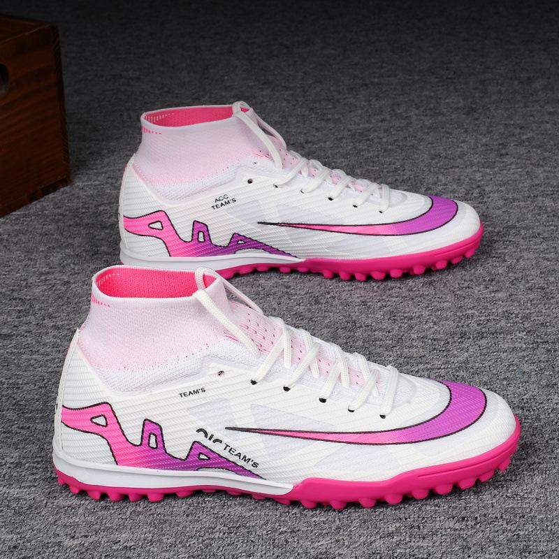 Thorn 15 Manufacturers Help 2025 Football Shoes Men's High-top Long and Short Nail-broken Sports Shoes Women