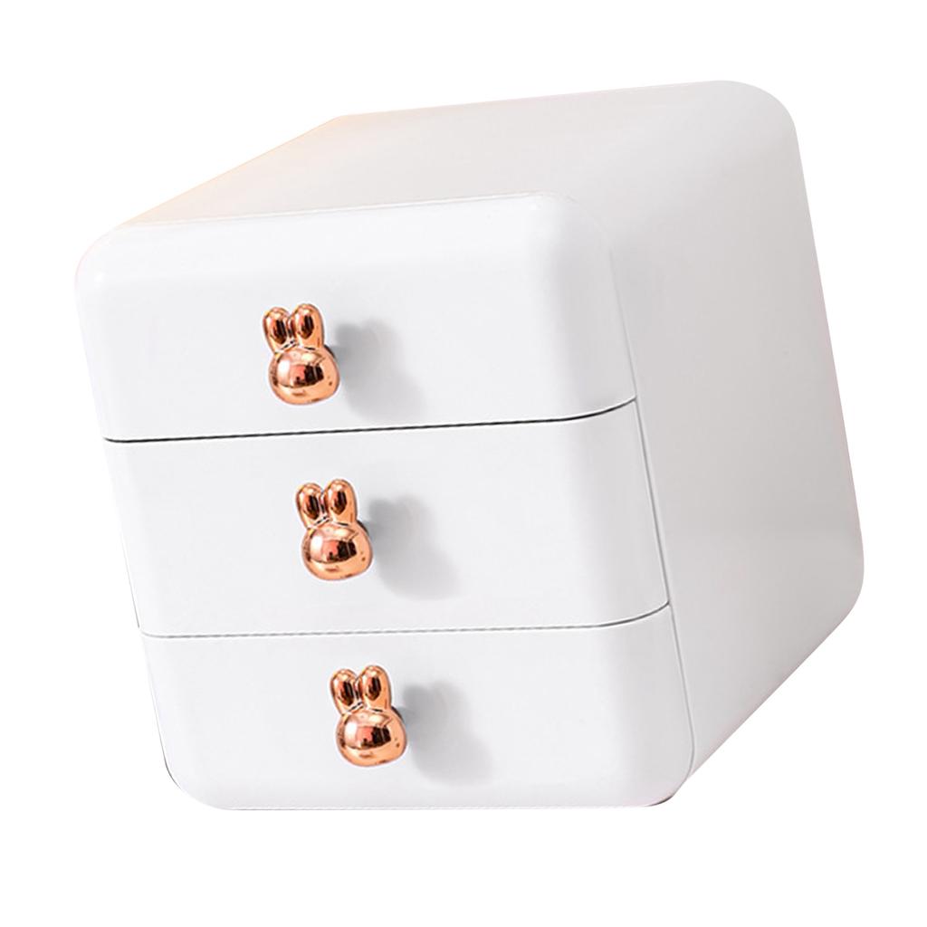 Stolní zásuvka Úložný box na šperky, vlasové doplňky, drobnosti Stolní organizér do ložnice, na kolej, do kanceláře