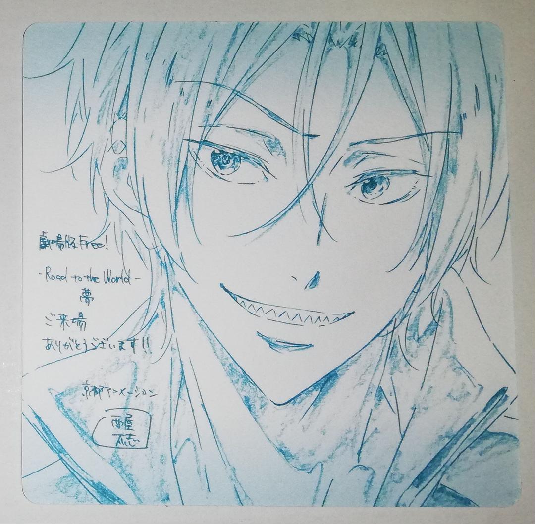 

[ИСПОЛЬЗОВАН] Бесплатно! RW Мацуока Рин иллюстрация подставка подарок для участников