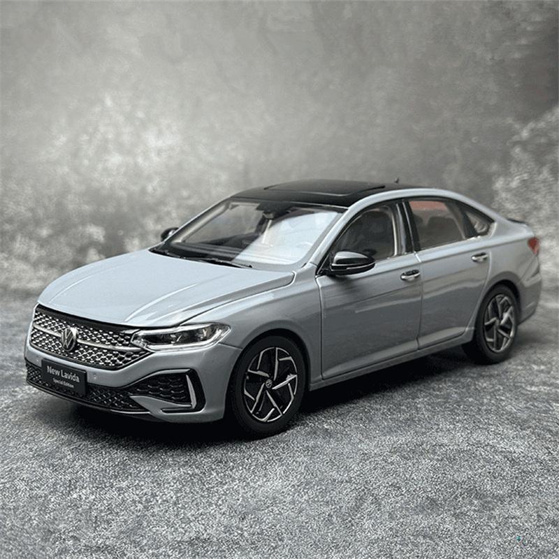 TCFJN1 New 1:18 2023 VW Lavida Plus Alloy Car Model Diecast Metal Vehicles Car Model Simulation Collection Children Toy Gift Decoration