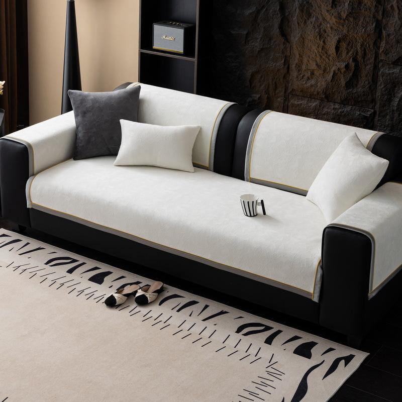 

Light Luxury High-End Chenille Sofa Cushion Dirt-Resistant Sofa Cover New Non-Slip Four-Season Universal Cover Towel 70*70cm