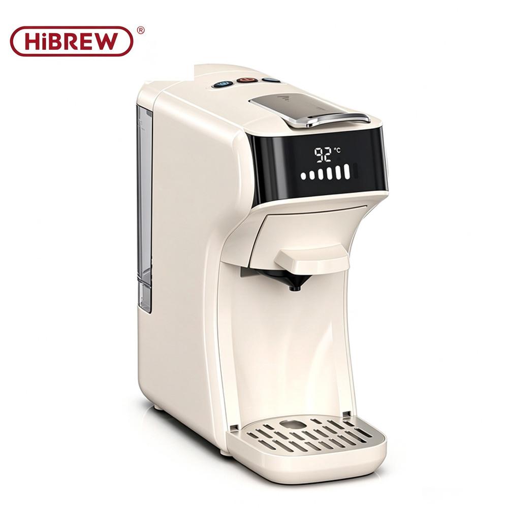 Mașină de cafea cu capsule HiBREW H1B 5-în-1, extracție la presiune înaltă de 20 bar, putere 1450 W, volum de apă personalizabil, moduri duale pentru extracție la cald și la rece.