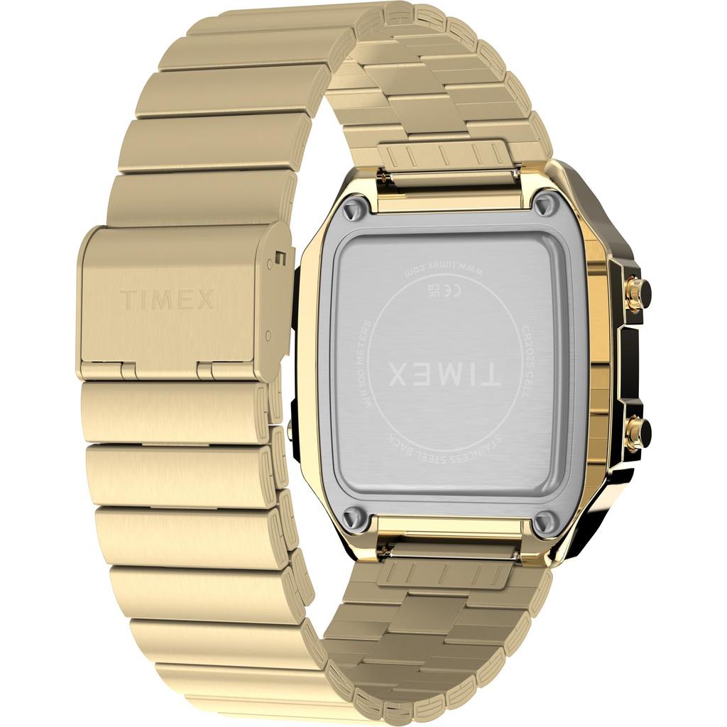 Main Street Digitale Quarzo 100M Resistente all'Acqua Acrilico Oro [TIMEX] Orologio, Cassa, Quadrante, TW5M69000, da Uomo [Autentico]