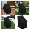 Modern Minimalist Stacking Chair Cover Waterproof Dustproof For Indoor Outdoor Furniture