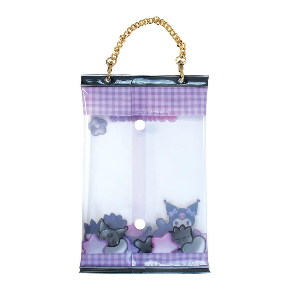 Tees Factory Sanrio Package Style Outing Pouch Purple Black SR-5544269PB