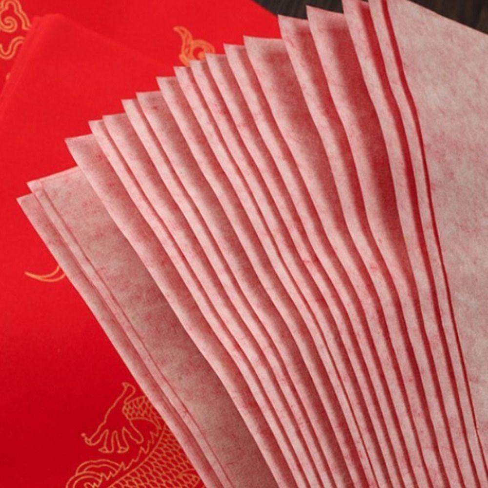 Phoenix Good Luck Chinese Rice Paper New Year Red Xuan Paper Home Decoration Calligraphy Paper