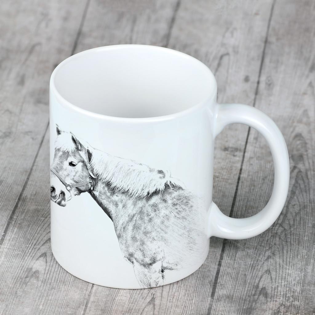 Haflinger Fohlen - mug with a horse, mug with a photo, personalized gift from the Art-Dog brand
