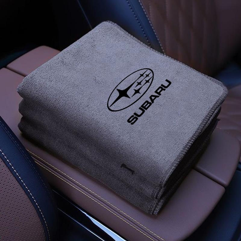 1pc Car Wash Drying Cloth Towel Auto Detailing Polishing Clean Tool For Subaru Impreza Legacy WRX STI BRZ Forester Ascent Levorg bu4