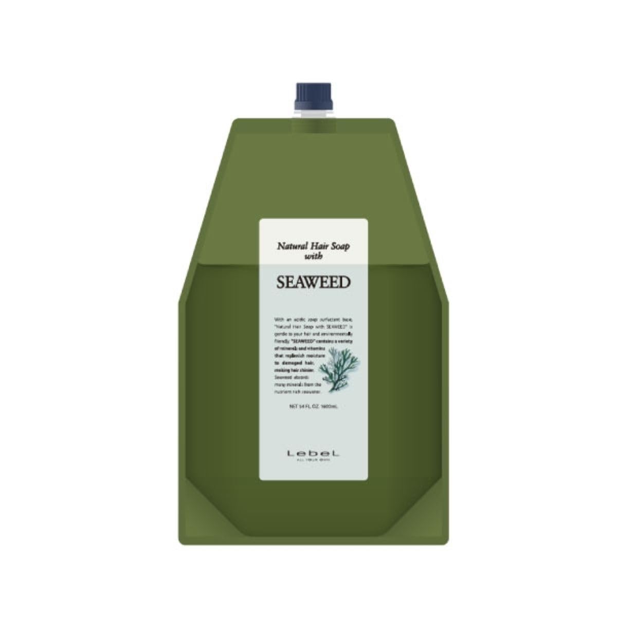 

Lebel Natural Hair Soap with Seaweed SW 1600ml [BOOM original limited edition]